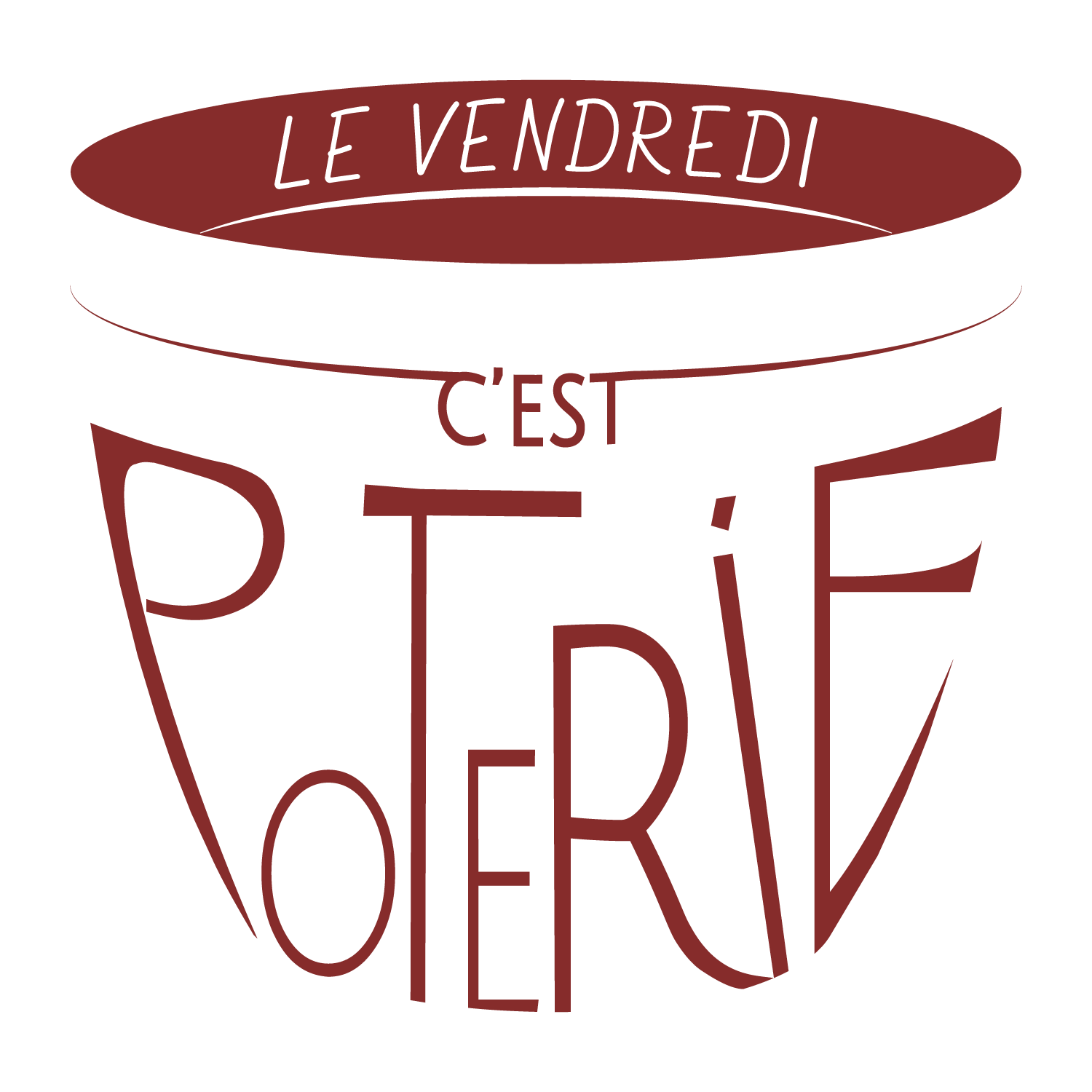 logo le vendredi c'est poterie